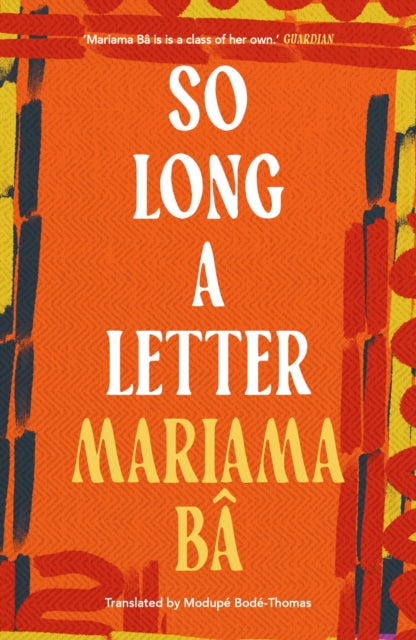 So Long a Letter 9781035906062 Mariama Bâ
