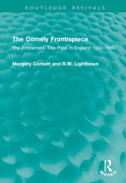 Book cover of: Comely Frontispiece. By: Margery Corbett