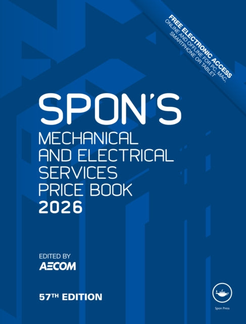 Book cover of: Spon's Mechanical and Electrical Services Price Book 2026