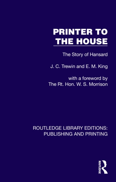 Printer to the House