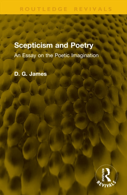 Book cover of: Scepticism and Poetry