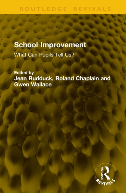 Book cover of: School Improvement