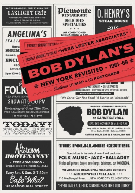 Book cover of: Bob Dylan's New York Revisited 1961-69