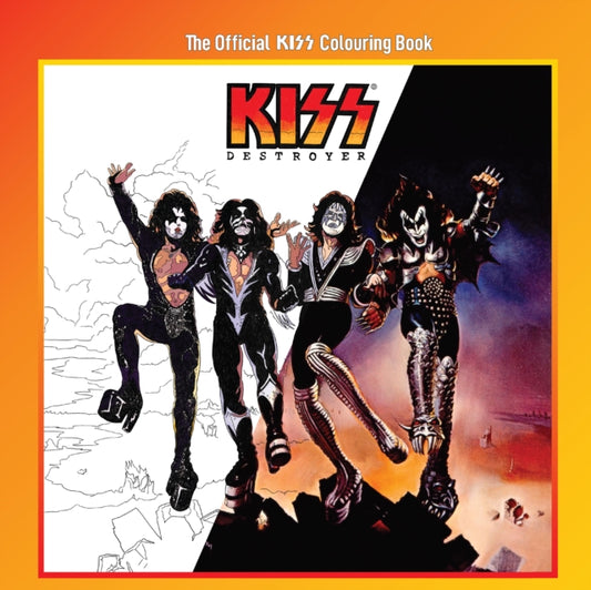 Book cover of: Official KISS Colouring Book