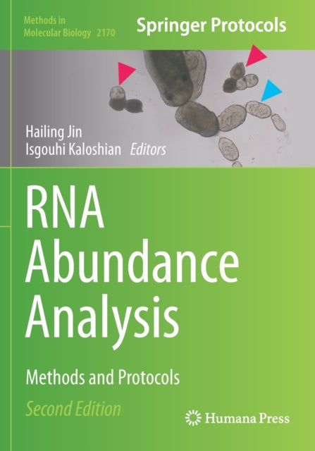 Book cover of: RNA Abundance Analysis. By: Hailing Jin