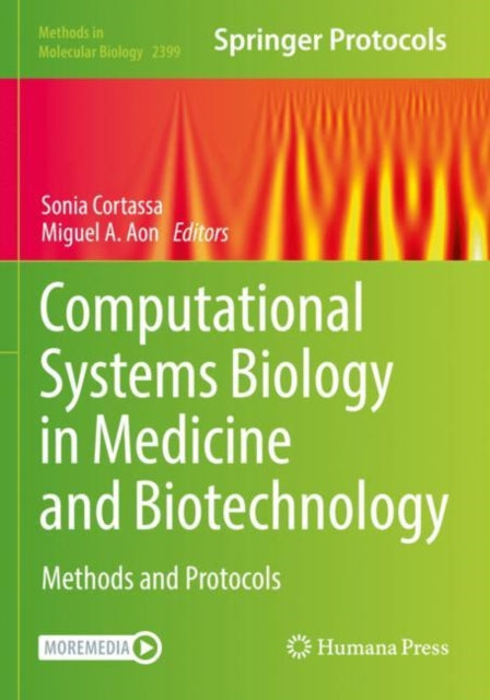 Book cover of: Computational Systems Biology in Medicine and Biotechnology. By: Sonia Cortassa