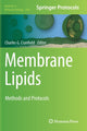 Book cover of: Membrane Lipids. By: Charles G. Cranfield