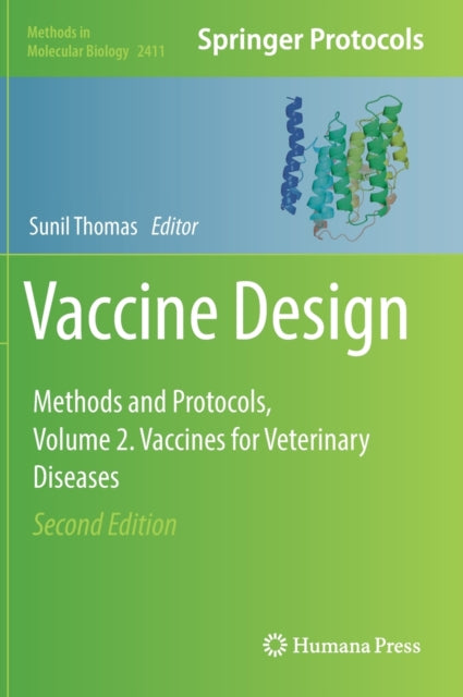 Book cover of: Vaccine Design. By: Sunil Thomas