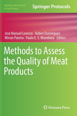 Methods to Assess the Quality of Meat Products