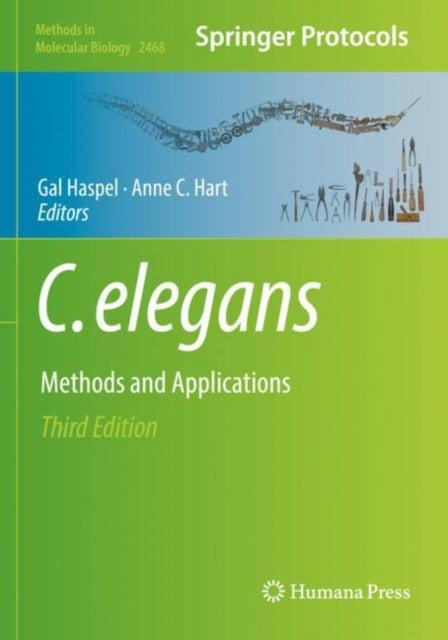 Book cover of: C. elegans. By: Gal Haspel