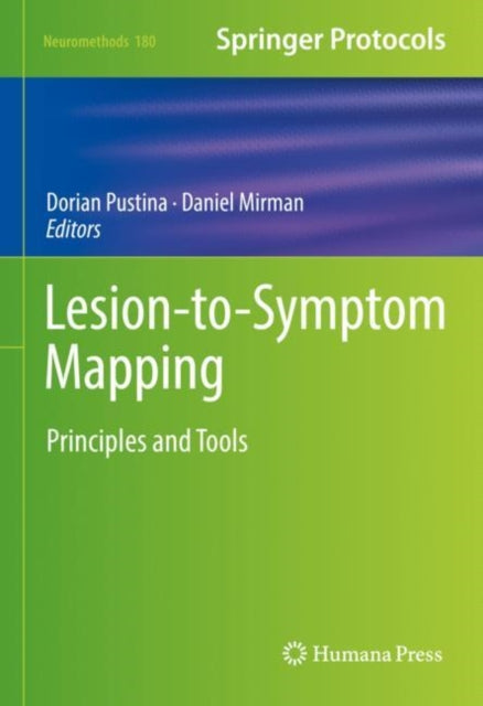 Book cover of: Lesion-to-Symptom Mapping. By: Dorian Pustina