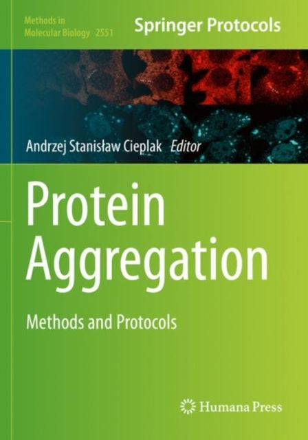 Book cover of: Protein Aggregation. By: Andrzej Stanisław Cieplak