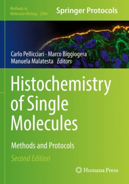 Book cover of: Histochemistry of Single Molecules. By: Carlo Pellicciari