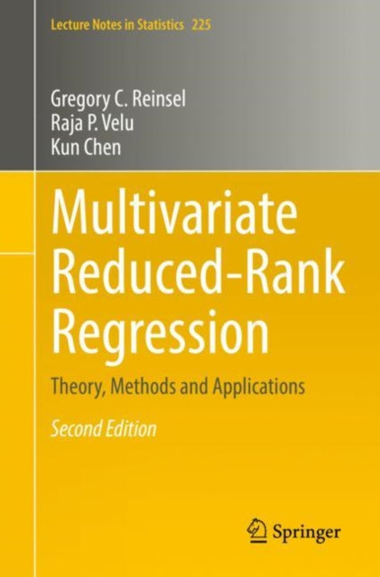 Book cover of: Multivariate Reduced-Rank Regression. By: Gregory C Reinsel