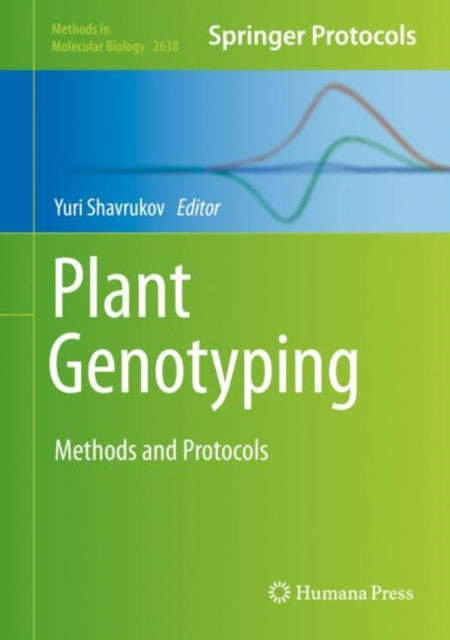 Book cover of: Plant Genotyping. By: Yuri Shavrukov