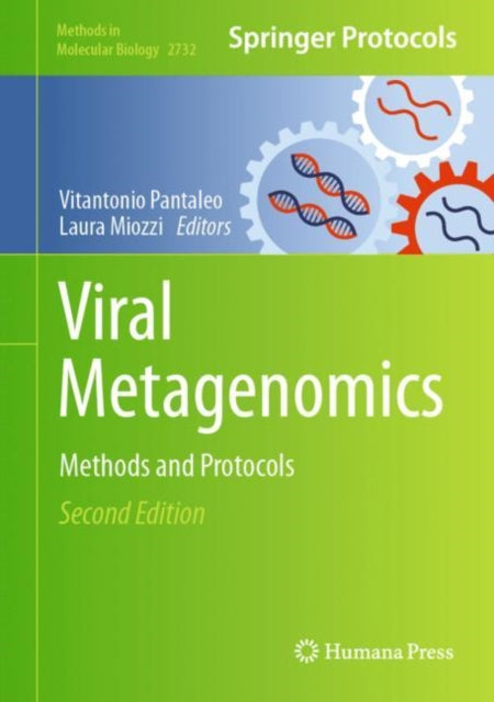 Book cover of: Viral Metagenomics. By: Vitantonio Pantaleo