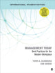 Book cover of: Management Today - International Student Edition. By: Terri A. Scandura