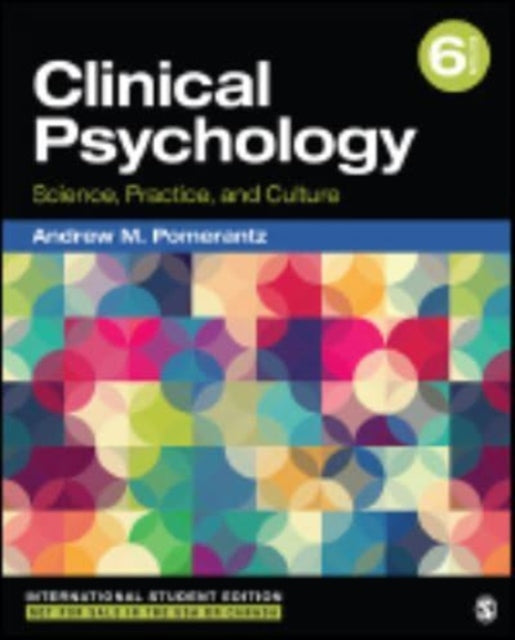 Book cover of: Clinical Psychology - International Student Edition. By: Andrew M. Pomerantz