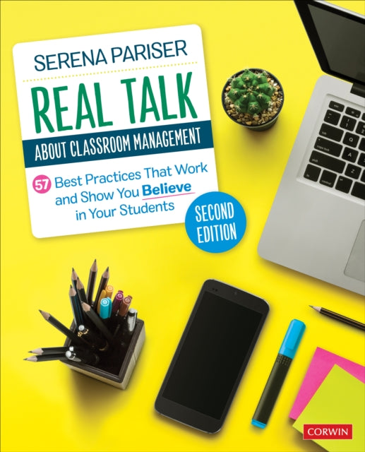 Book cover of: Real Talk About Classroom Management. By: Serena Pariser