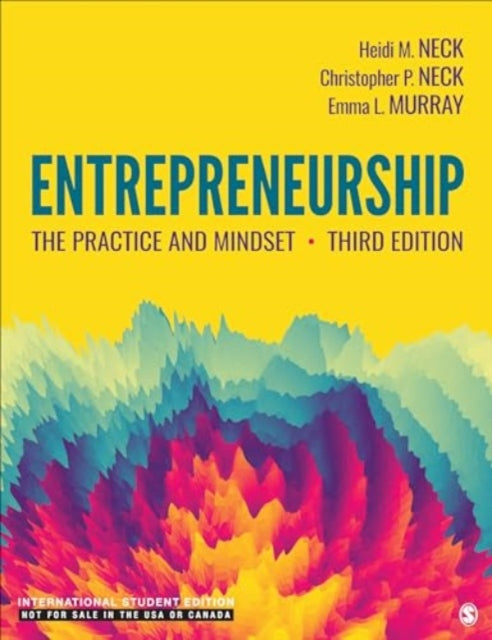 Book cover of: Entrepreneurship - International Student Edition