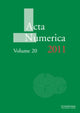 Book cover of: Acta Numerica 2011: Volume 20. By: Arieh Iserles