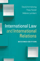 Book cover of: International Law and International Relations. By: J. D. Armstrong
