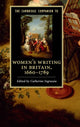 Book cover of: Cambridge Companion to Women's Writing in Britain, 1660–1789. By: Catherine Ingrassia