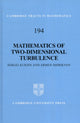 Book cover of: Mathematics of Two-Dimensional Turbulence. By: Sergej B. Kuksin