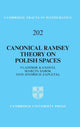 Book cover of: Canonical Ramsey Theory on Polish Spaces