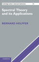 Book cover of: Spectral Theory and its Applications. By: Bernard Helffer