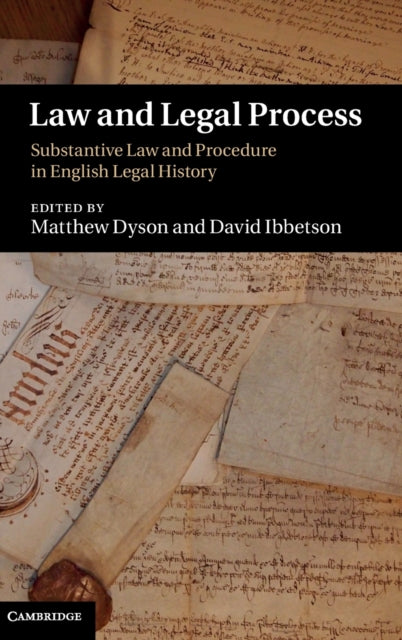Book cover of: Law and Legal Process. By: Matthew Dyson