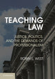 Book cover of: Teaching Law. By: Robin L. West