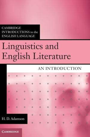 Linguistics and English Literature