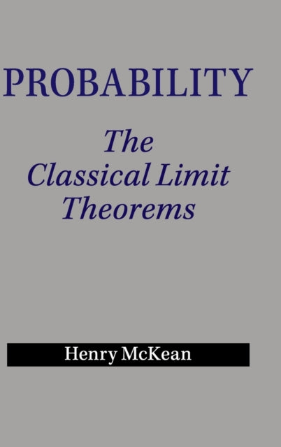 Book cover of: Probability. By: Henry McKean