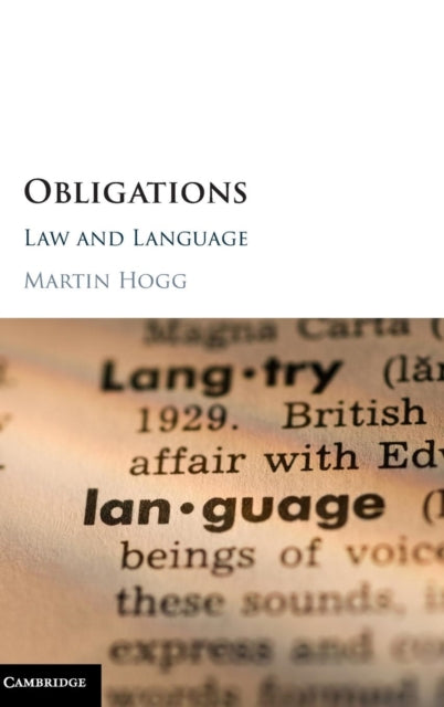 Book cover of: Obligations. By: Martin Hogg