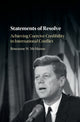 Book cover of: Statements of Resolve. By: Roseanne W. McManus