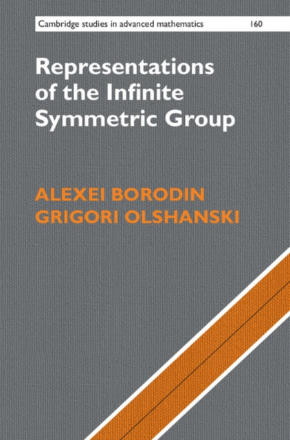 Book cover of: Representations of the Infinite Symmetric Group. By: Alexei Borodin
