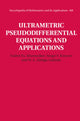 Book cover of: Ultrametric Pseudodifferential Equations and Applications. By: Andrei Y. Khrennikov