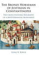 Book cover of: Bronze Horseman of Justinian in Constantinople. By: Elena N. Boeck
