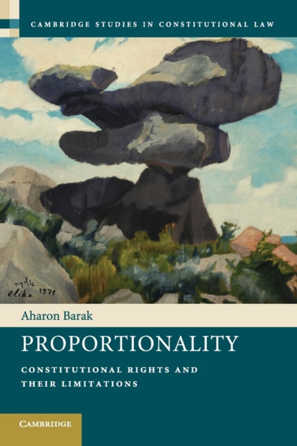 Book cover of: Proportionality. By: Aharon Barak
