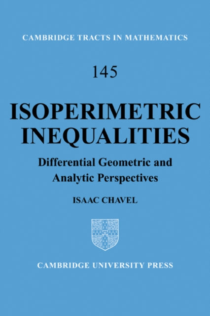 Book cover of: Isoperimetric Inequalities. By: Isaac Chavel