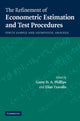 Book cover of: Refinement of Econometric Estimation and Test Procedures. By: Garry D. A. Phillips