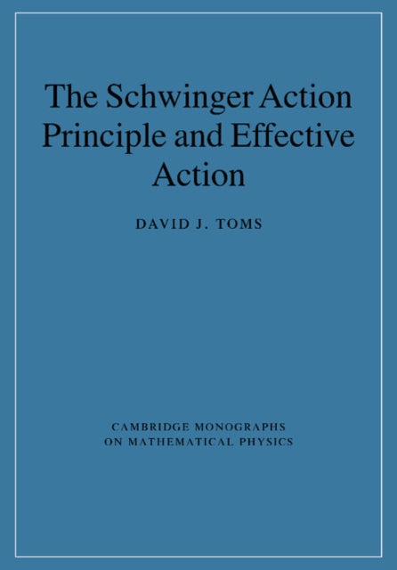 Book cover of: Schwinger Action Principle and Effective Action. By: David J. Toms