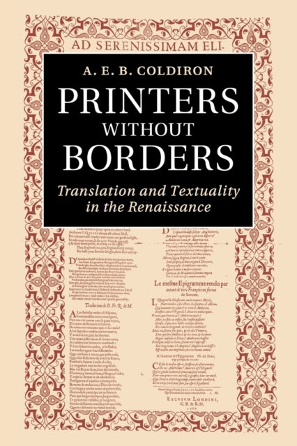 Book cover of: Printers without Borders. By: A. E. B. Coldiron