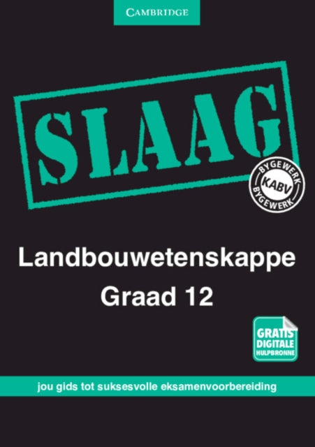 Book cover of: SLAAG Landbouwetenskappe Graad 12 Afrikaans. By: Altus Strydom