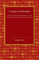 Book cover of: Letter to a Dissenter. By: George Savile