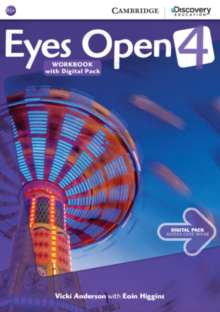 Book cover of: Eyes Open Level 4 Workbook with Online Practice. By: Vicki Anderson