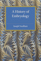 Book cover of: History of Embryology. By: Joseph Needham
