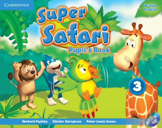 Book cover of: Super Safari Level 3 Pupil's Book with DVD-ROM. By: Herbert Puchta