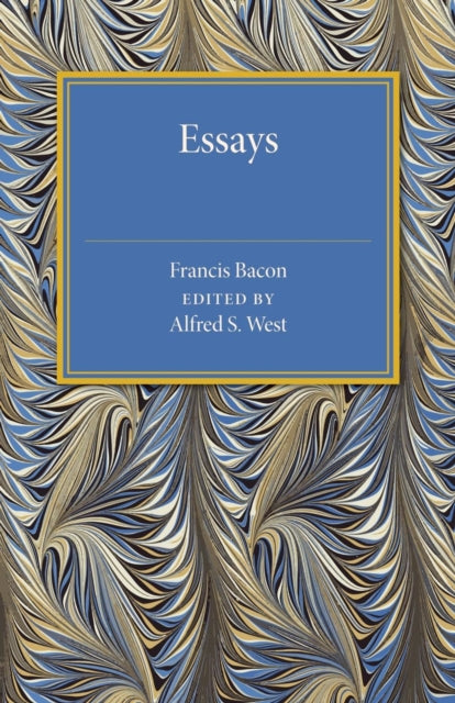 Book cover of: Bacon's Essays. By: Francis Bacon